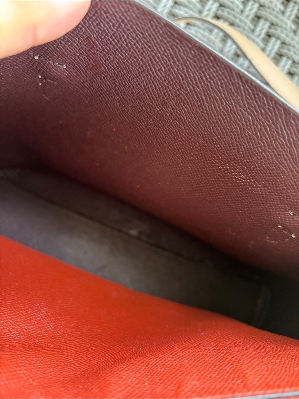 Coach Pebbled Leather Shoulder Bag in Beige Plus Wallet - Picture 10 of 16
